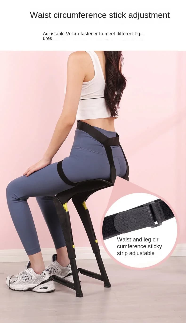 Tabouret de pêche pliant exosquelette léger portable - Siège voyage compact pour pêche nomade
