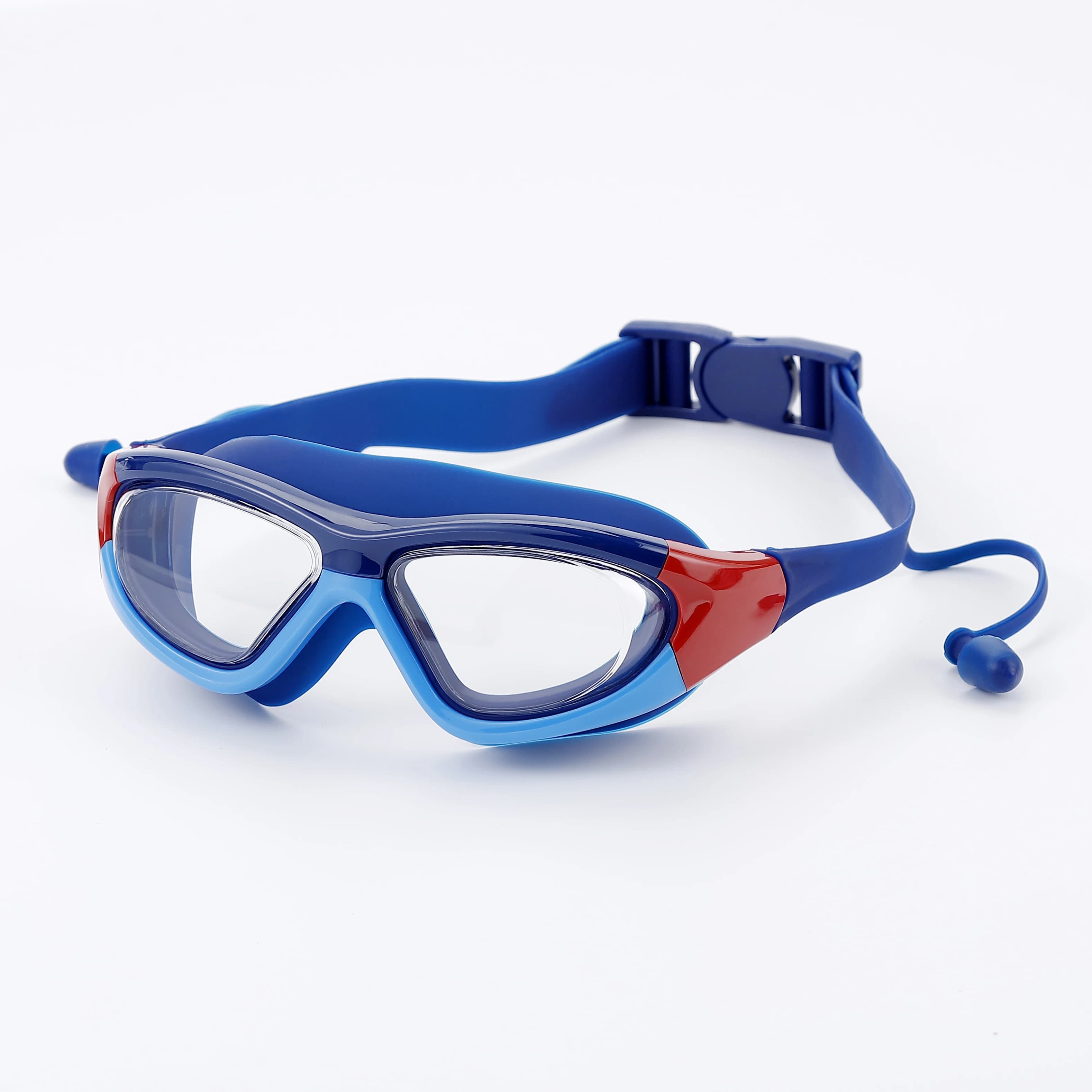 Masque de plongée enfant anti-buée étanche grand cadre équipement scolaire natation garçon fille
