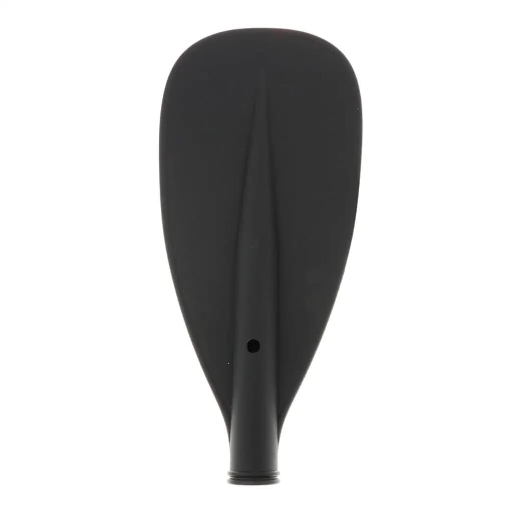 Pale de rechange pour pagaie canoë - 42x19cm courbée noire haute performance pêche