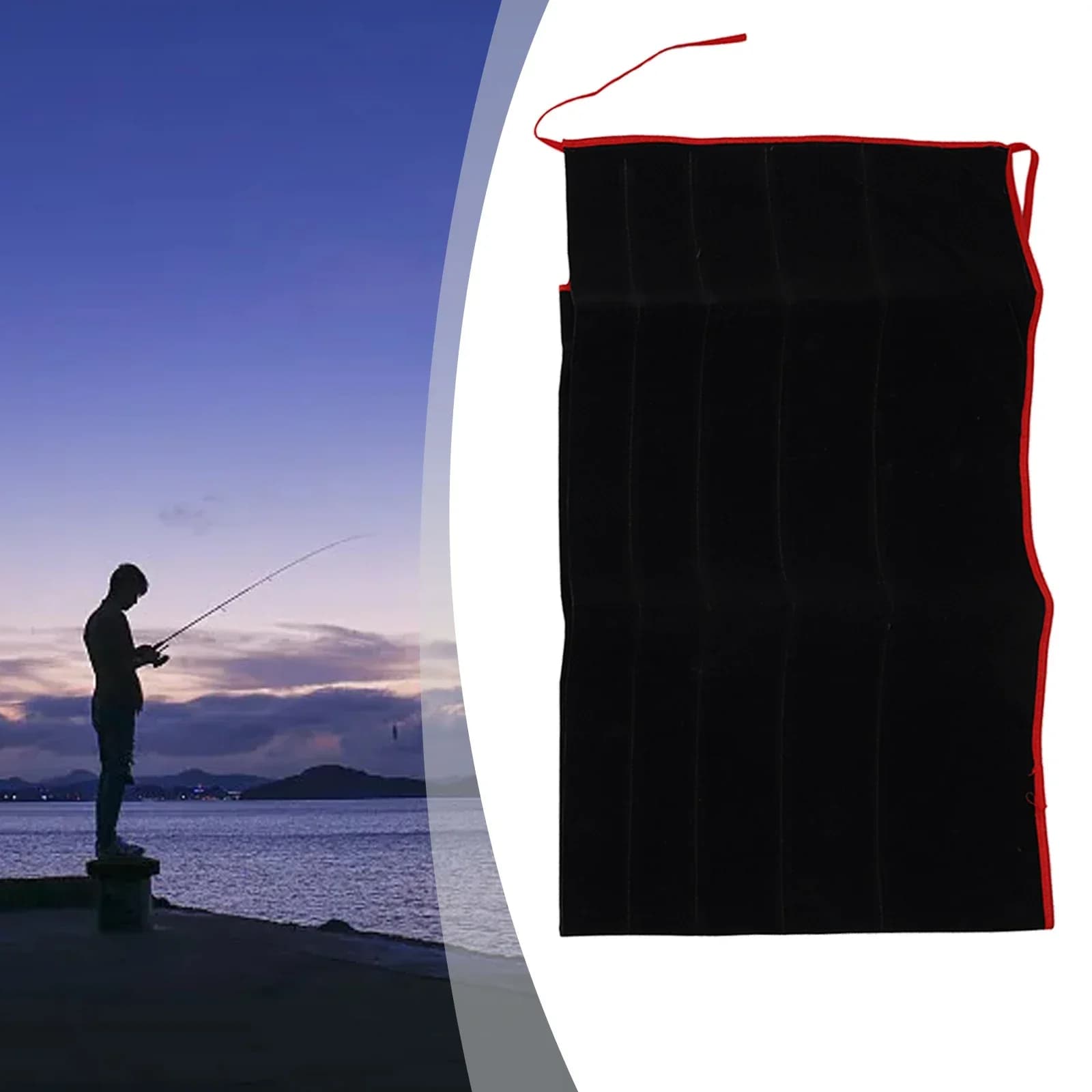Sac de protection anti-rayures pour cannes à pêche - Étui de transport portable pour matériel de pêche