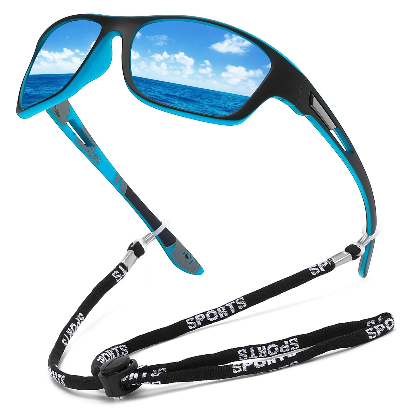 Lunettes de pêche polarisées homme et femme UV400 pour conduite et randonnée