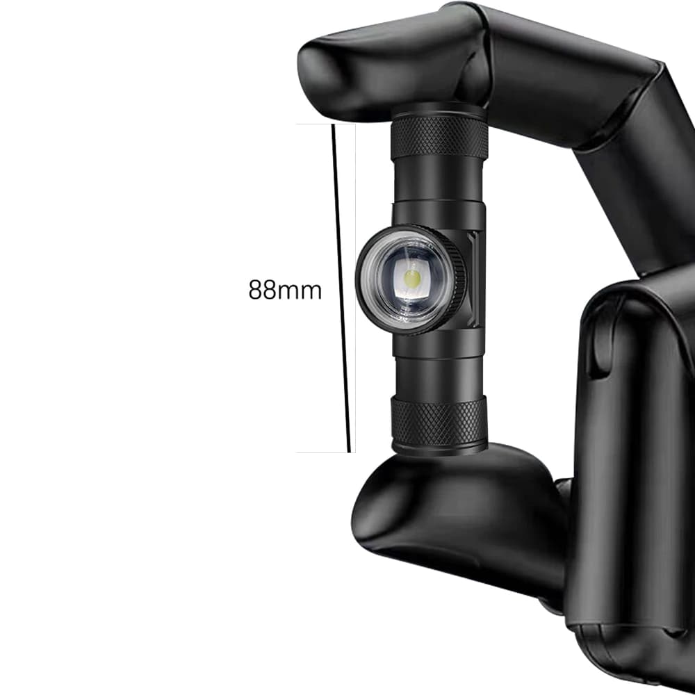 Nouvelle lampe frontale LED haute puissance 18650 rechargeable Type-C pêche chasse