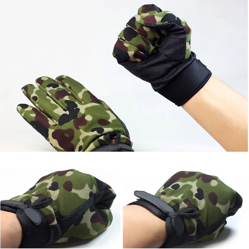 Gants pêche été respirants homme femme - Gants vélo légers anti-dérapant doigts pleins ou découpés