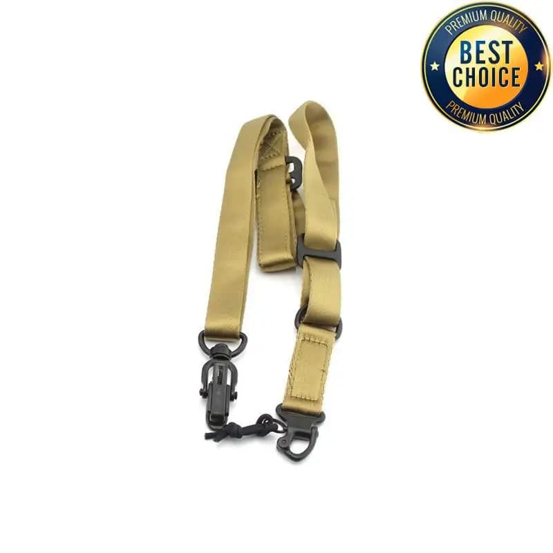 Bretelle fusil MS2 Tactics réglable double point - Accessoire pêche sécurité multifonction