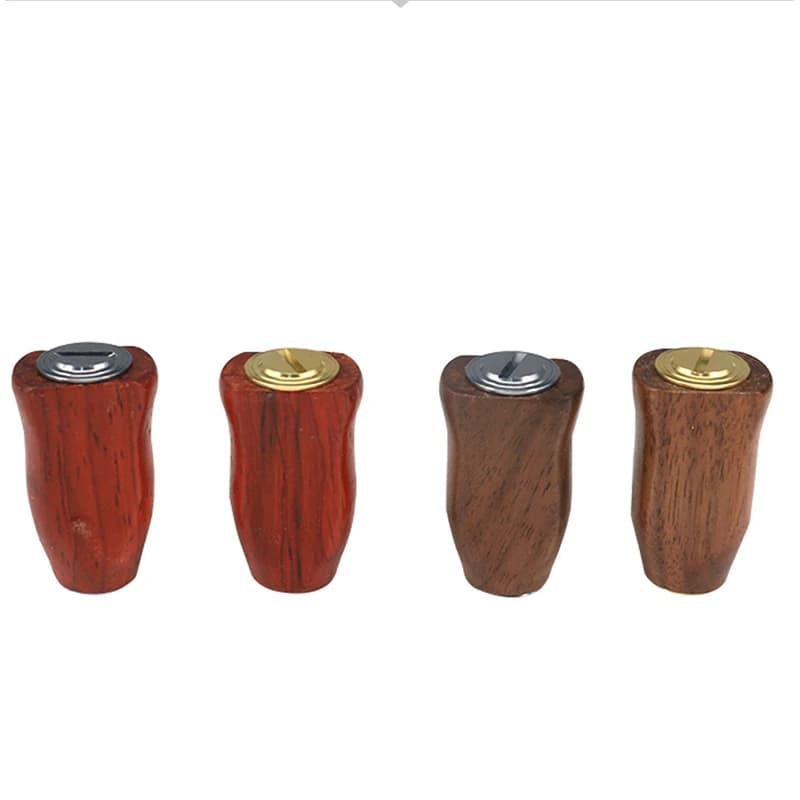 Poignée de moulinet de pêche en bois pour manivelle, accessoire DIY pour moulinets spinning et baitcasting