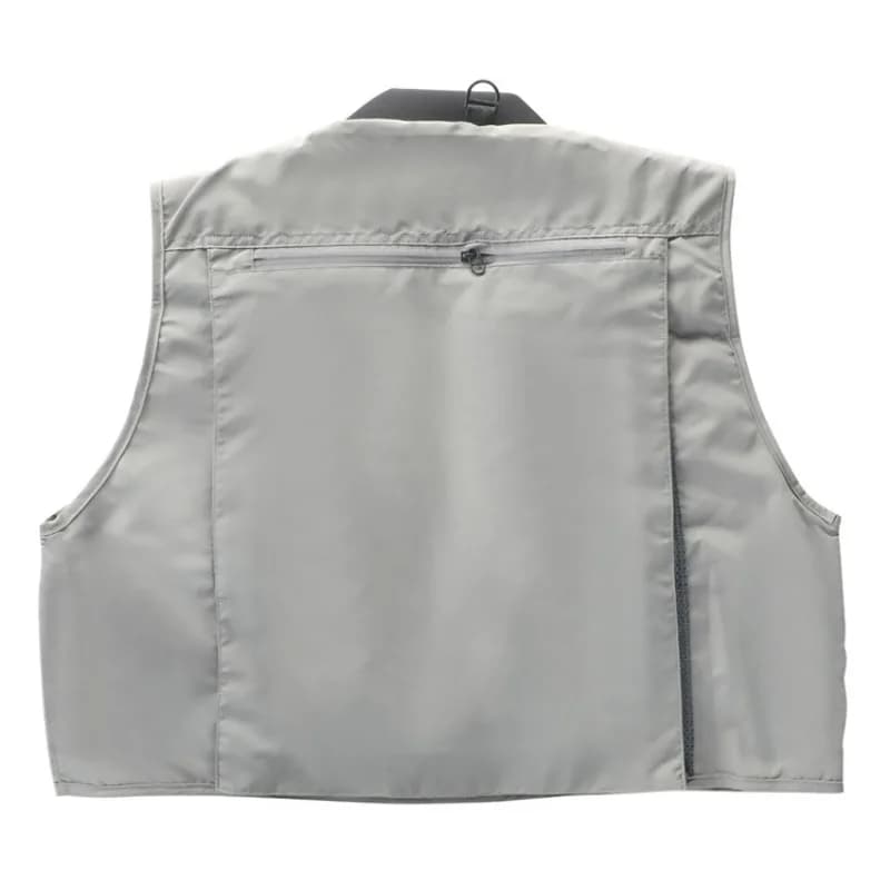 Gilet de pêche respirant multi-poches printemps été automne veste photographique outdoor fonctionnelle