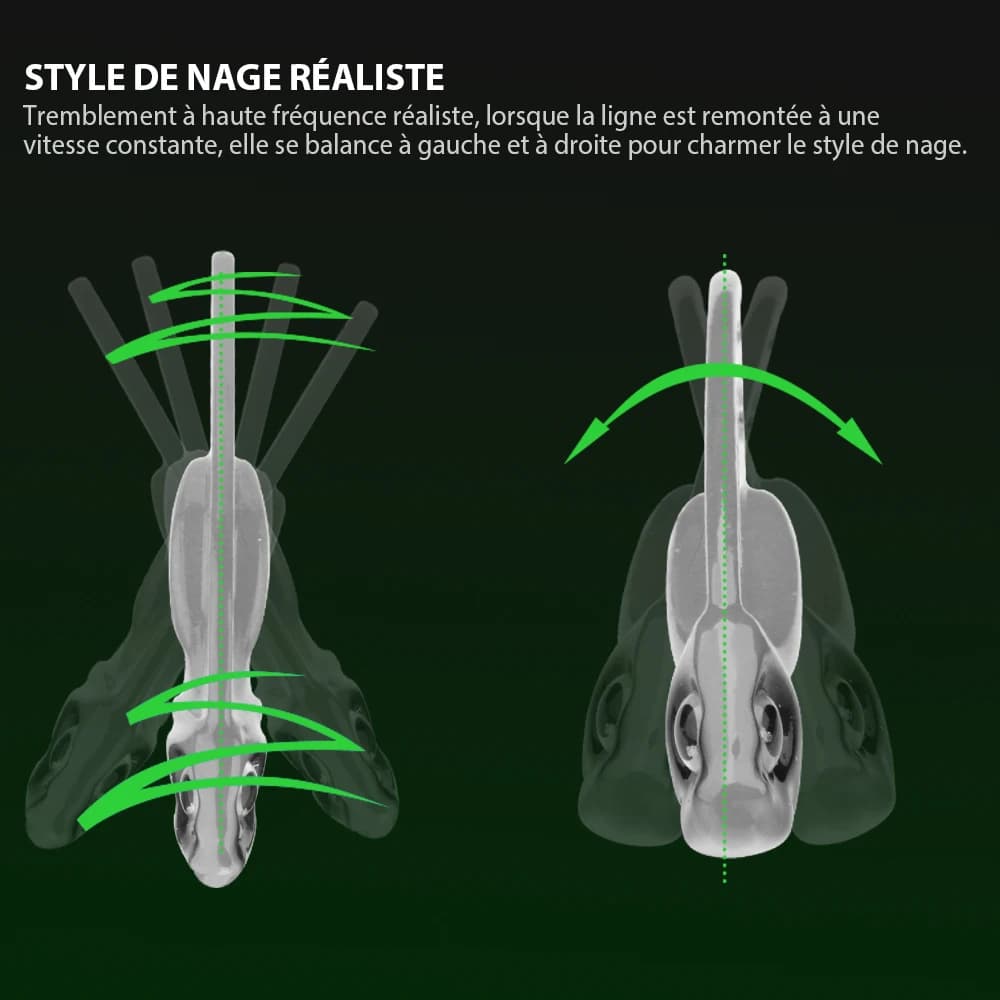 Leurre métal VIB 3g à 15g - Vibration Spoon Crankbaits leurre plongeant pour pêche au leurre artificiel