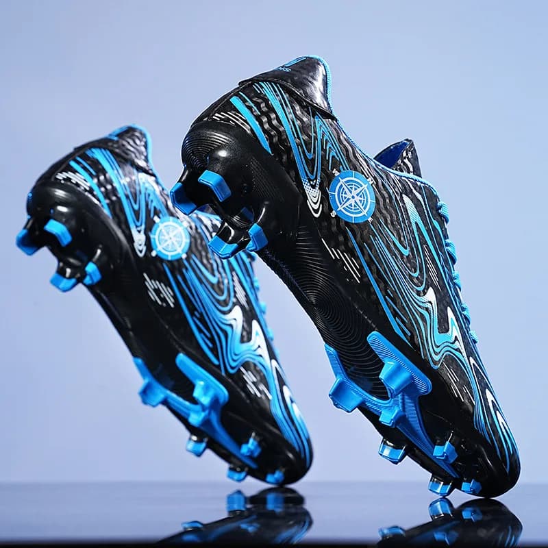 Chaussures de football enfants grande taille terrain fermé garçons école primaire collège entraînement