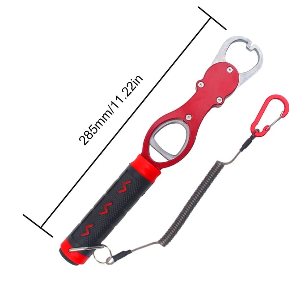 Pince à prise peson intégré grip pour poisson écailles pince à lèvres outil professionnel pour pêche avec mesure poids