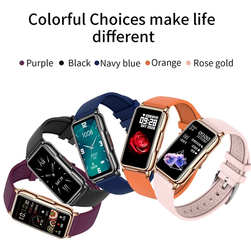 Bracelet connecté smartwatch homme femme monitoring rythme cardiaque étanche 20+ modes sport Android iOS cadeau inclus