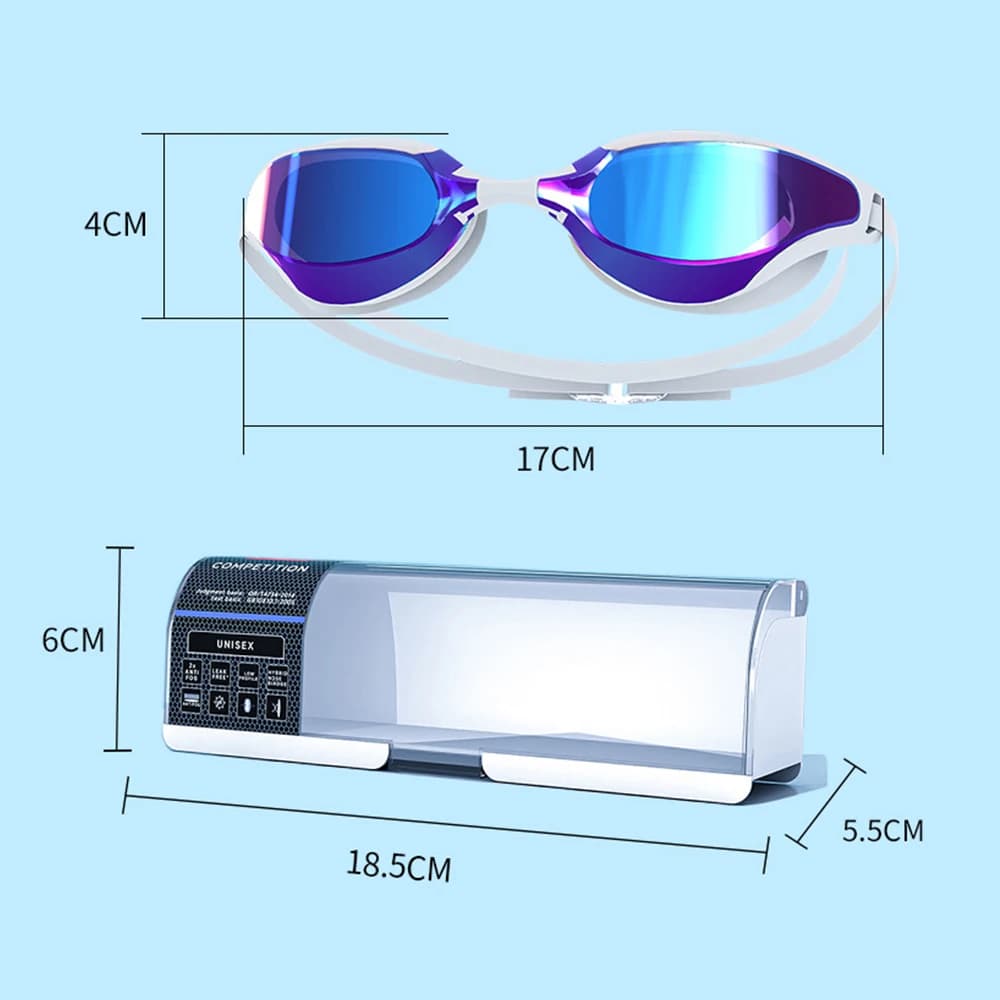Nouveautés 2024 : lunettes natation adultes professionnelles étanches grand angle anti-UV