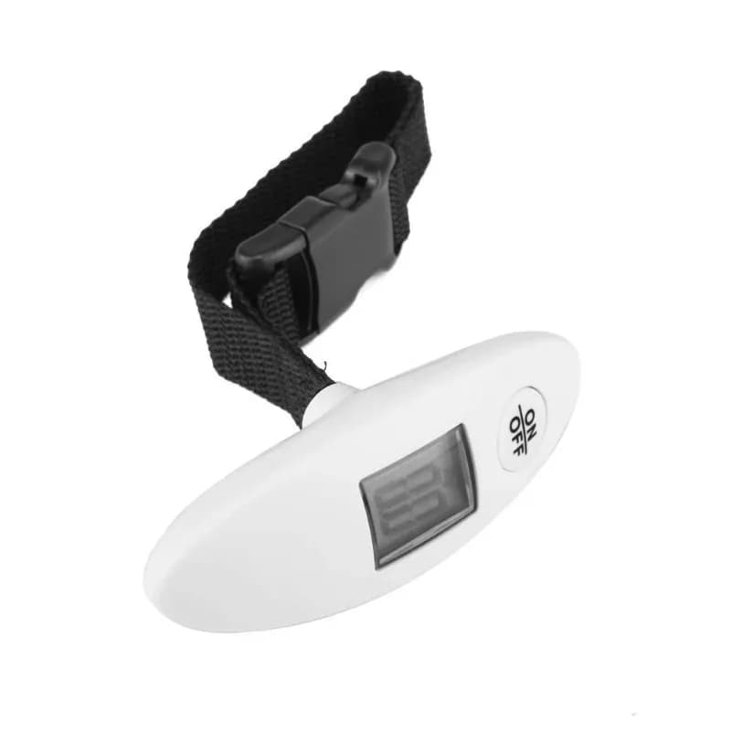 Pèse-bagages digital portable 40kg 100g - Balance voyage avec sangle LCD pour valises et matériel pêche