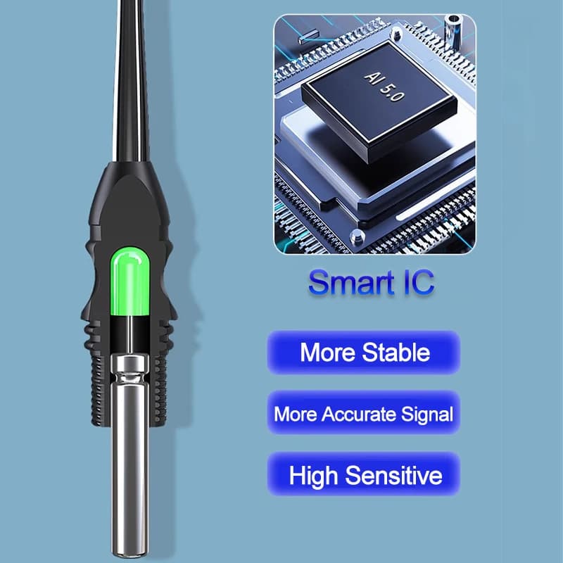 Flotteurs intelligents 2 pièces avec capteur gravité - Détection touches par changement couleur
