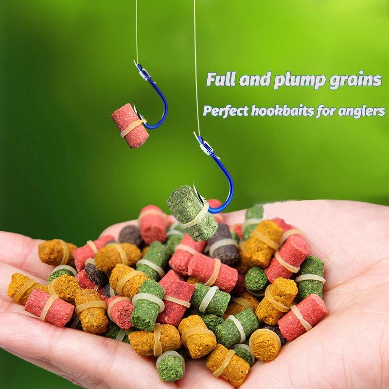 50 pièces appâts granulés pour carpe herbivore - Formule creuse insecte parfum crème truite
