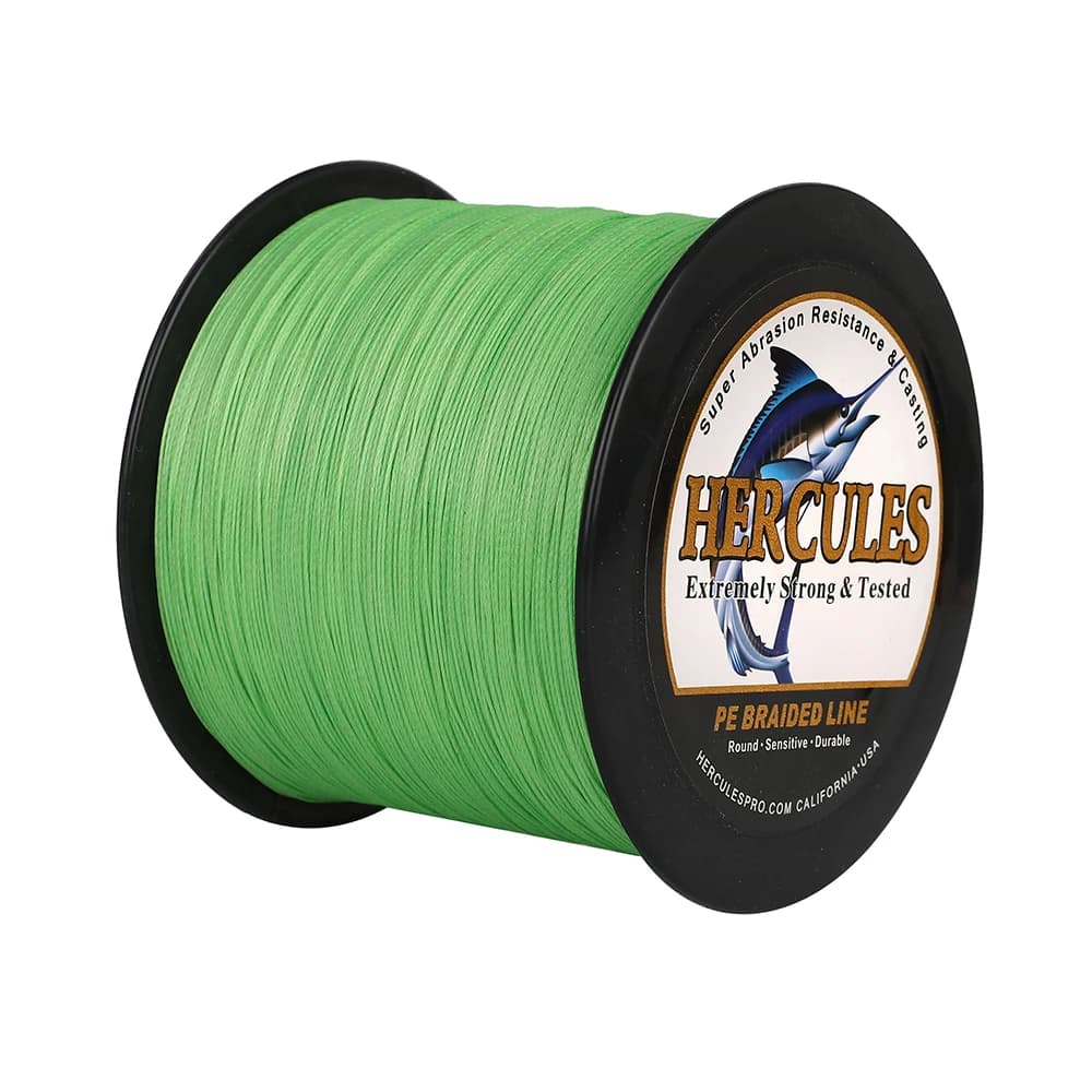 Ligne de pêche Hercules 8 brins 10-150LB 300m-1000m - Fil PE multifilament super résistant eau douce