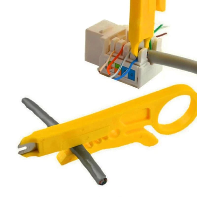 Pince multifonction dénudeuse coupe-sertissage pour câbles - outil manuel tout-en-un professionnel