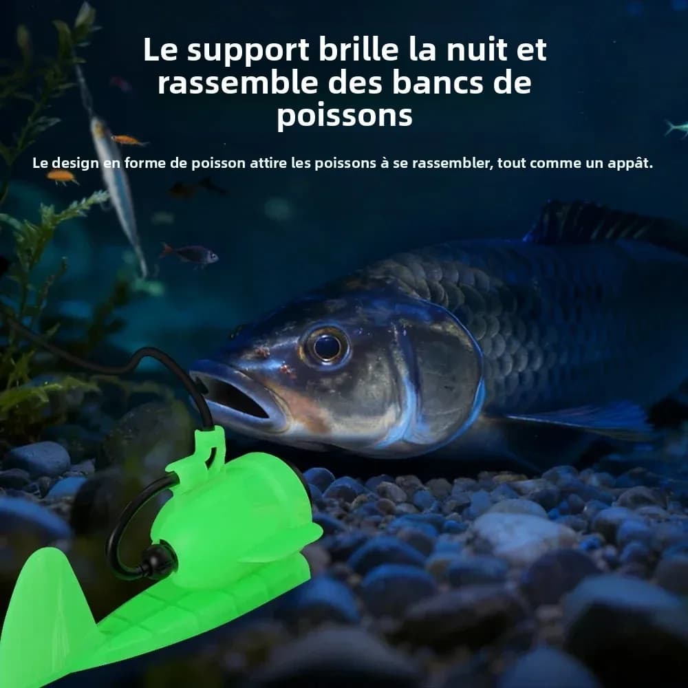 Caméra de pêche infrarouge Erchang étanche portable - Pour pêche hivernale et observation sous-marine des poissons