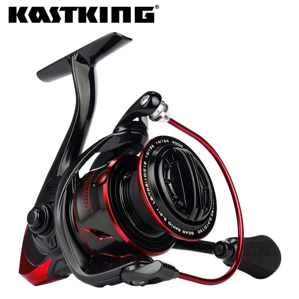 Moulinet KastKing Sharky III 10+1 roulements drag 18KG corps métal eau douce mer