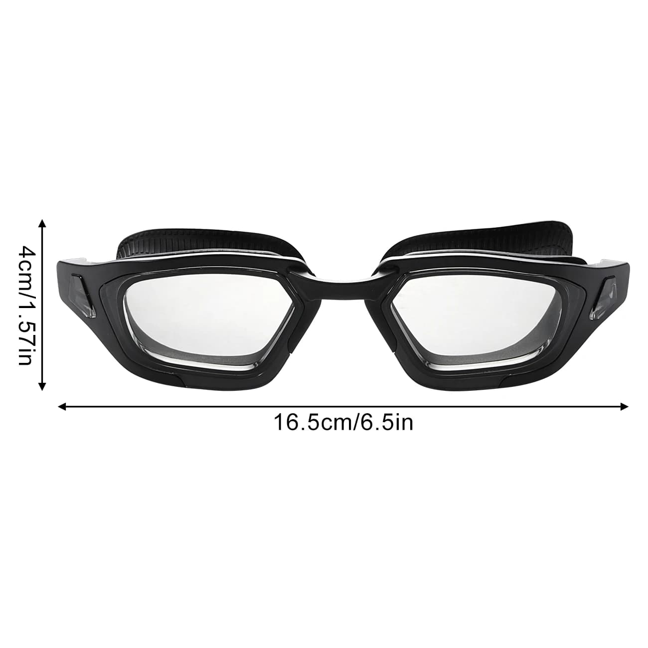 Lunettes de natation anti-buée UV protection vision claire étanche pour pêche en mer