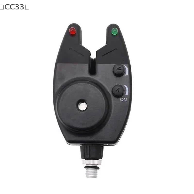 Alarme de touche portable CC33 avec indicateur LED pour équipement de pêche et rappel de morsure