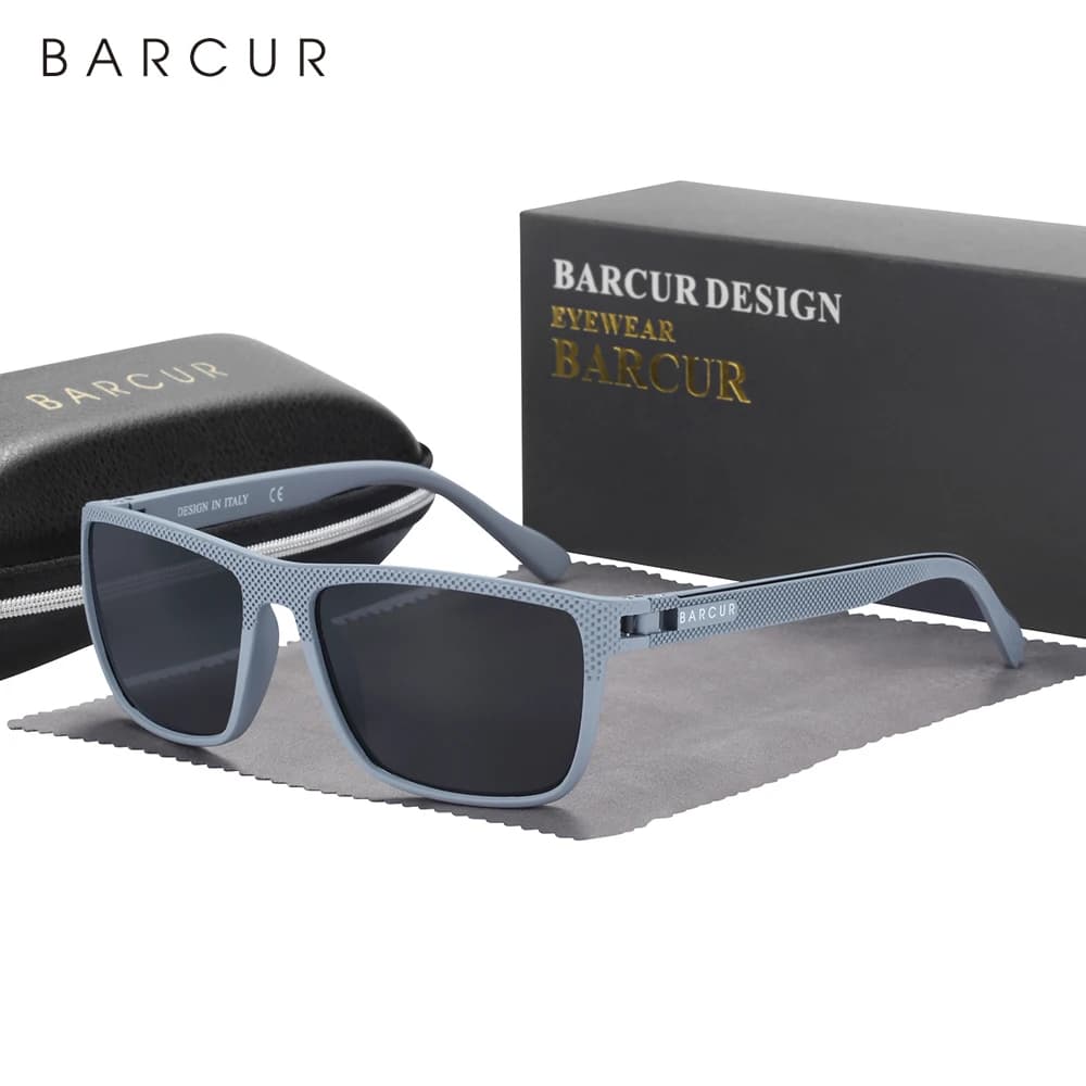 Lunettes de pêche polarisées BARCUR Outdoor TR90 légères pour hommes et femmes voyage