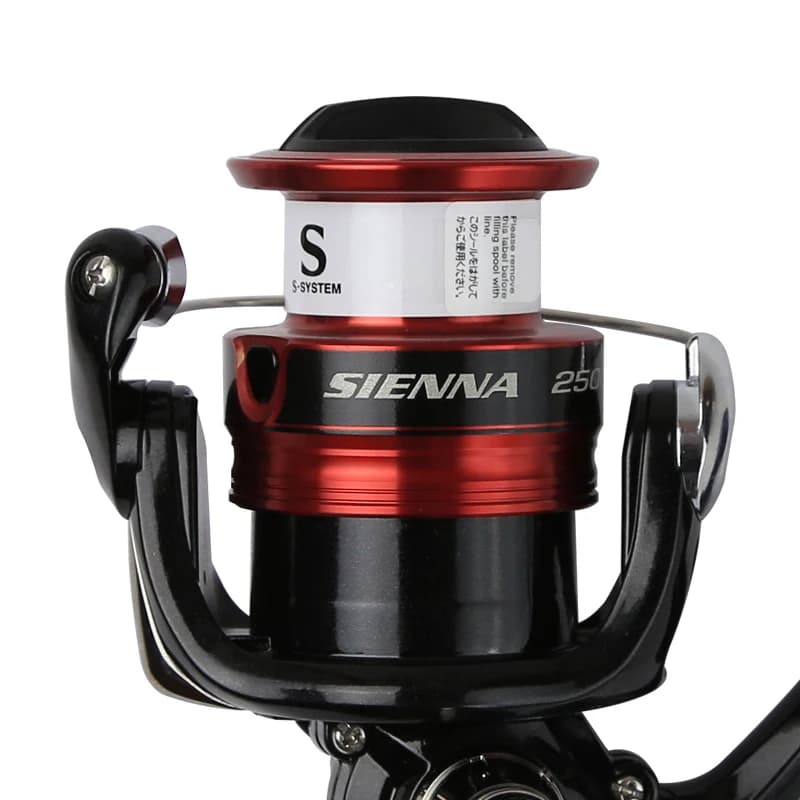 Moulinet de pêche spinning Shimano Sienna 500 à 4000 pour eau douce et mer