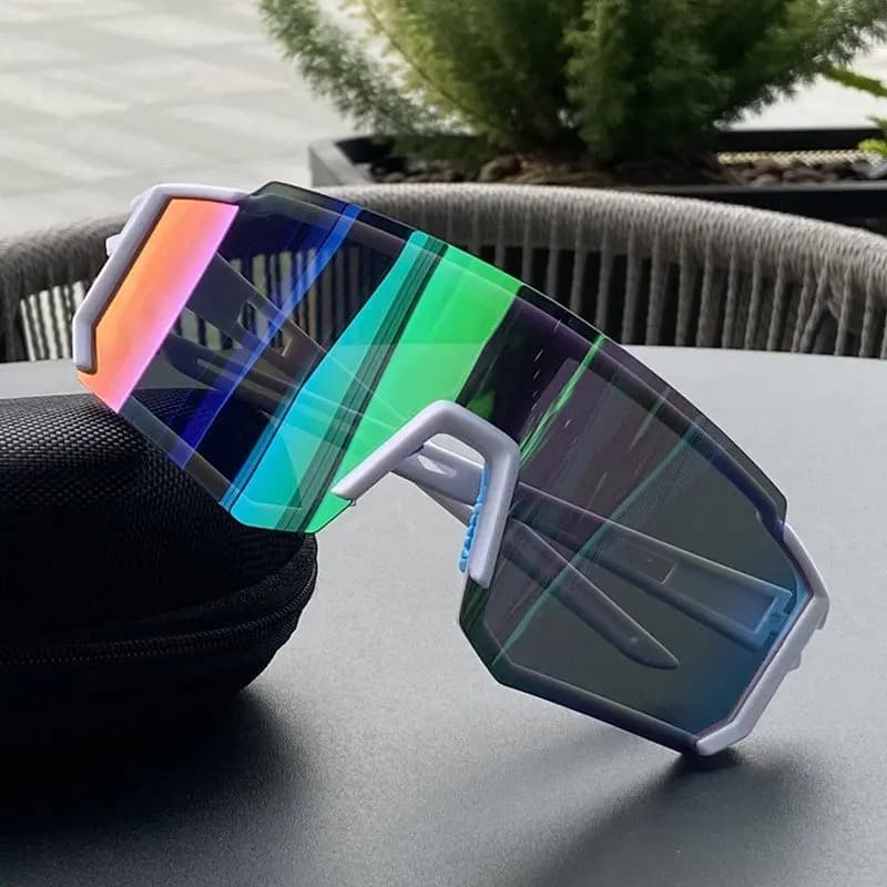 Lunettes de sport design fashion pour vélo montagne pêche ski hommes femmes protection UV400 anti-vent