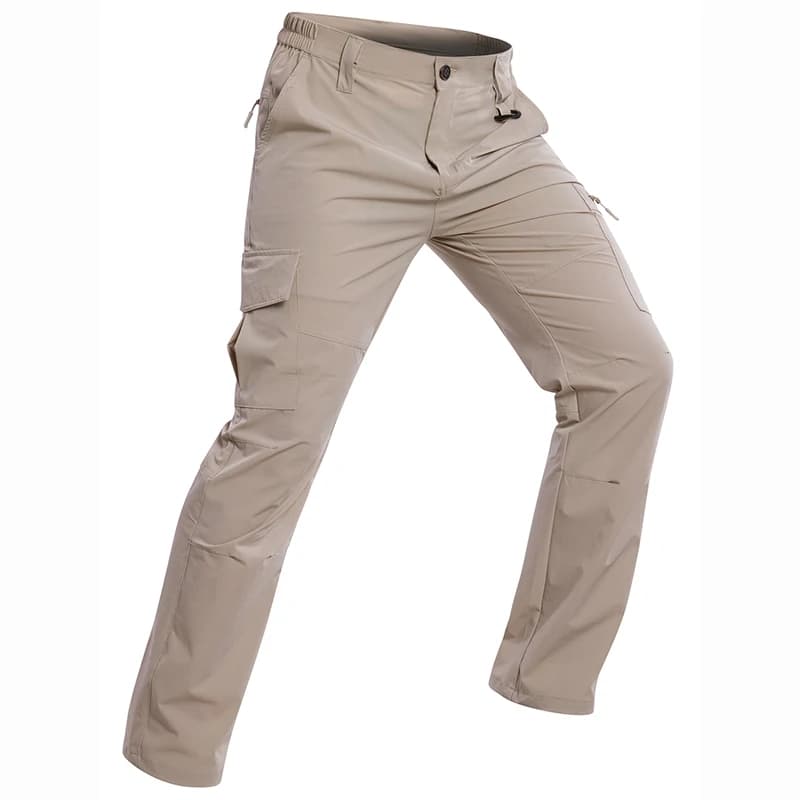 Pantalon pêche léger séchage rapide imperméable randonnée travail hommes cargo technique