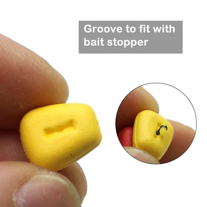 15 bouillettes pop-up pour carpe - appâts flottants zig rig avec table de roulage incluse