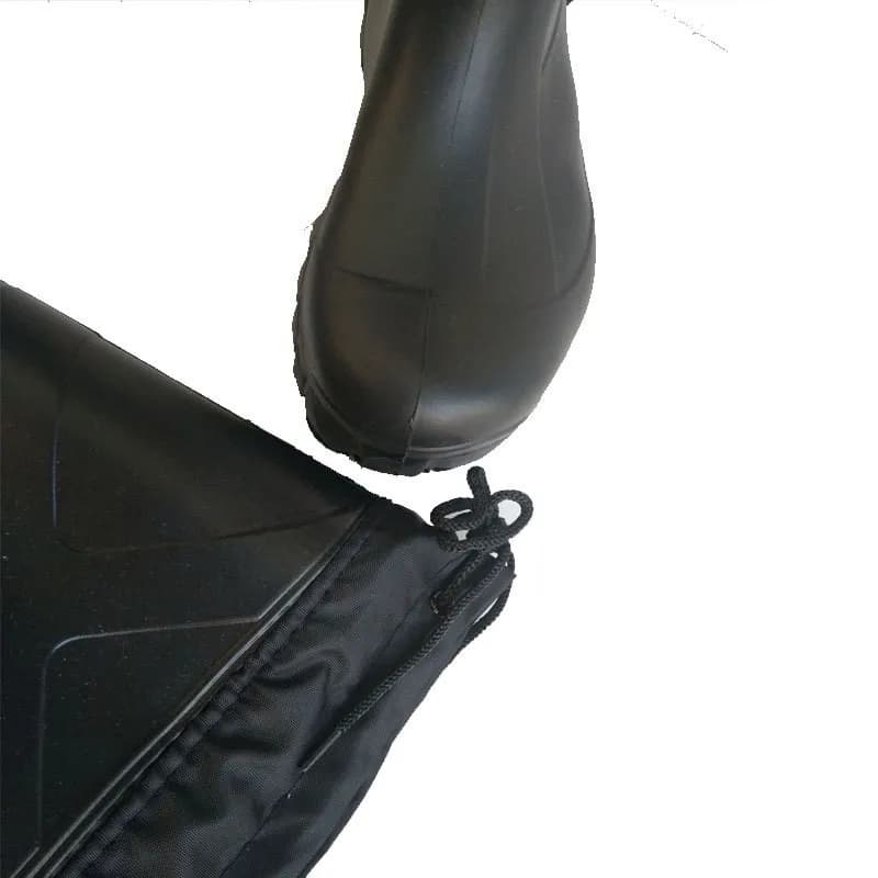 Bottes de pêche à la mouche imperméables chaudes pour hiver avec cuissardes intégrées pêche et chasse