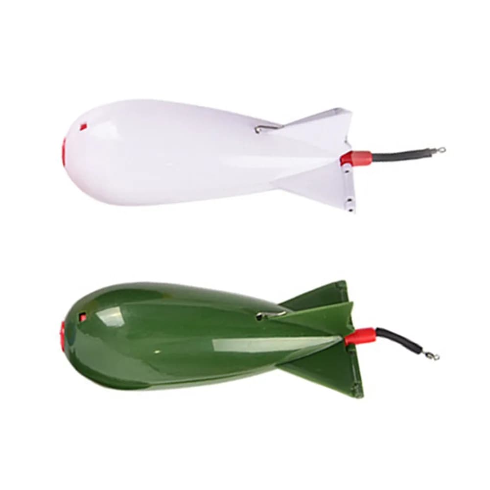 Feeder rocket pour pêche à la carpe - Spomb flottant pour amorçage à distance avec appâts et pellets