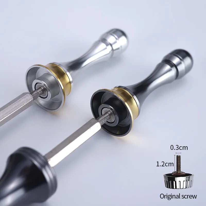 Stabilisateur manivelle canne pêche LINNHUE - Support moulinet aluminium léger accessoire