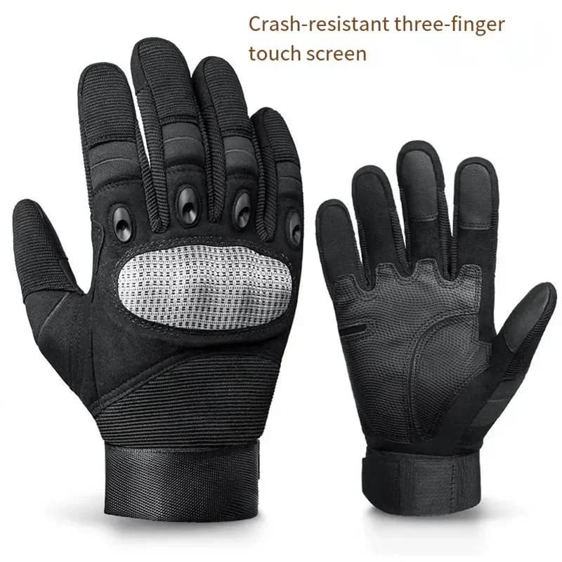 Gants tactiques 2025 écran tactile anti-dérapage montagne combat protection coque dure pêche