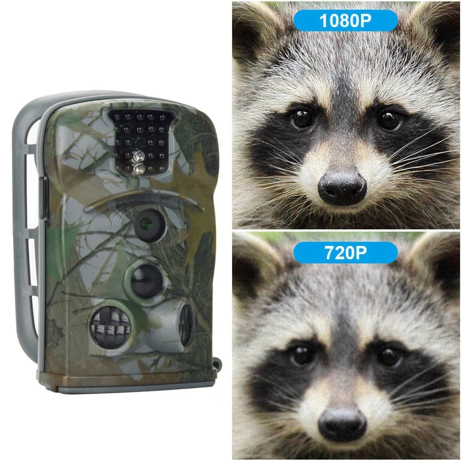 Caméra chasse Suntek HC5210A 20MP 1080P capteur infrarouge étanche pour capture mobile faune