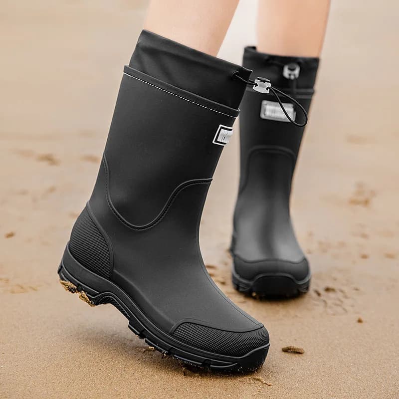 Chaussures de pêche unisexes légères pour pêche côtière et pêche à pied en France