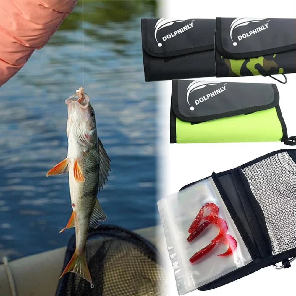Grand sac de pêche multi-compartiments pour leurres - Tissu haute densité étanche et portable