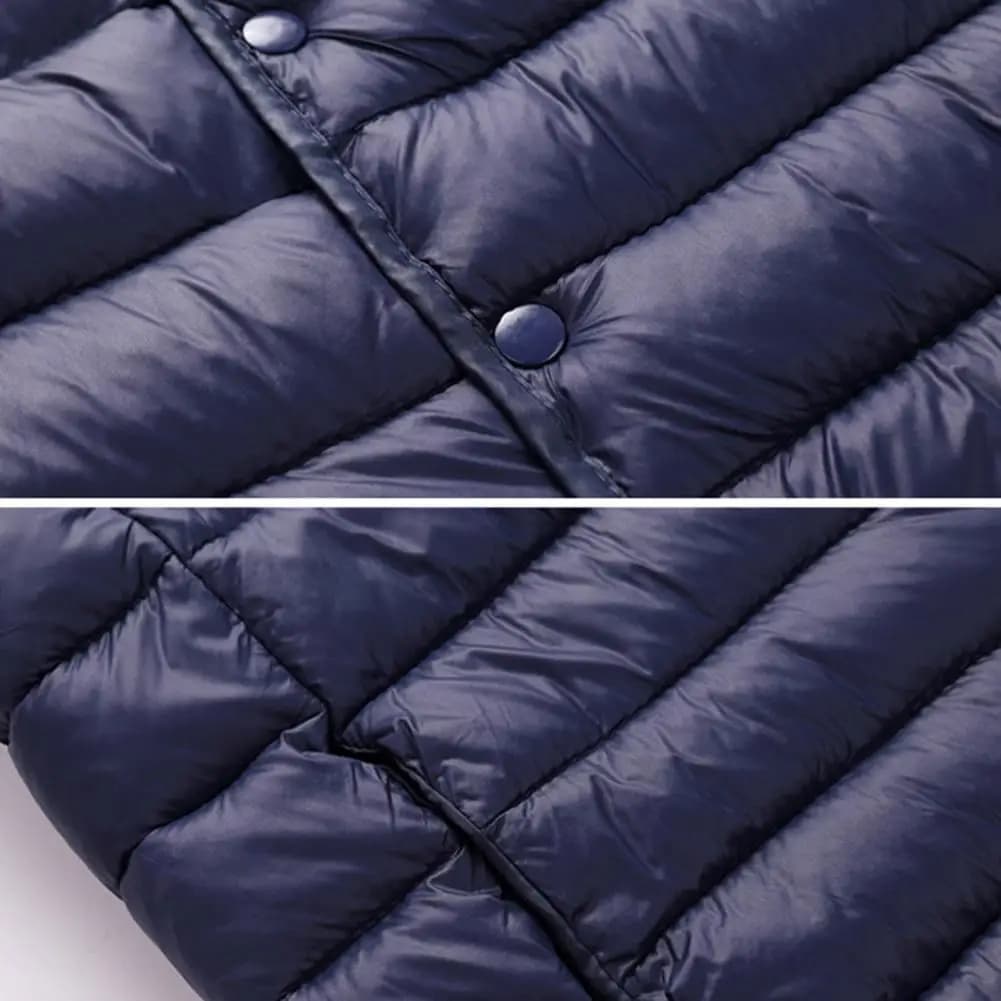 Veste matelassée sans manches homme épaisse chaude avec poches pour pêche confortable