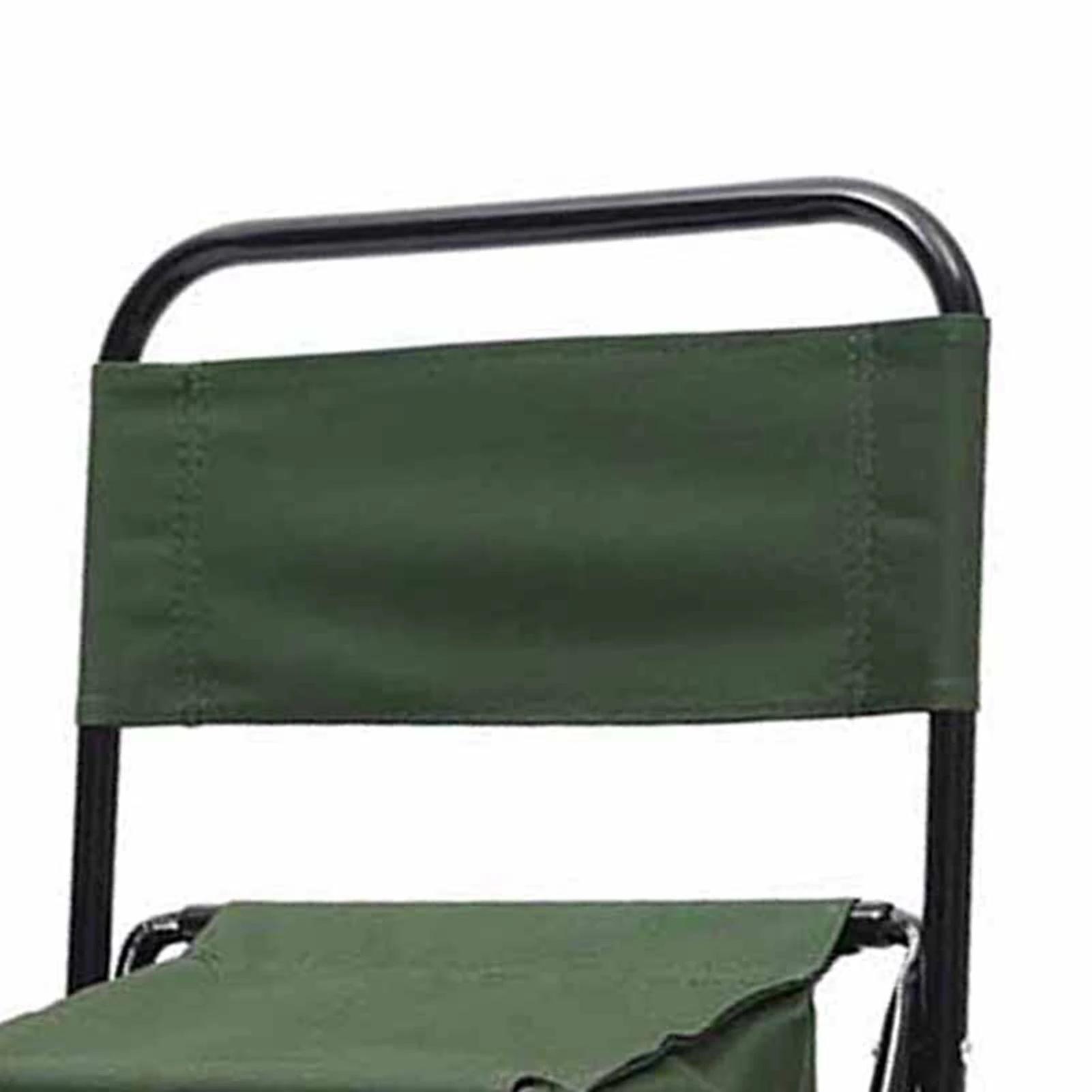 Fauteuil pliant camping avec sac transport - Chaise pêche loisirs portable dossier confortable