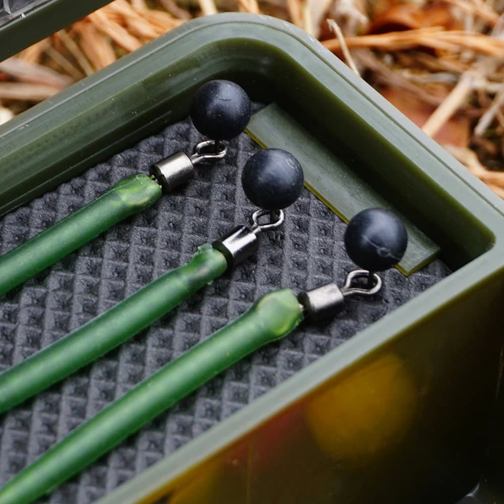 Boîte organisatrice pêche carpe Hirisi portable compartiments magnétiques rangement matériel pêche