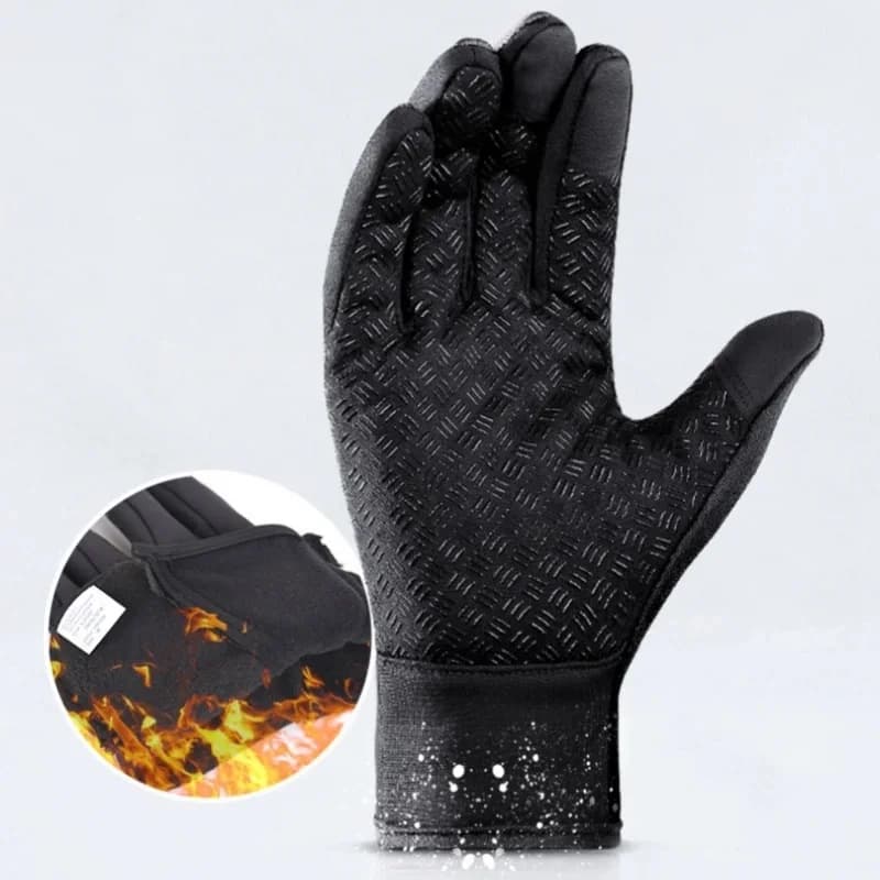 Gants de pêche tactiles hiver - Chauffants, imperméables et anti-dérapants pour activités extérieures