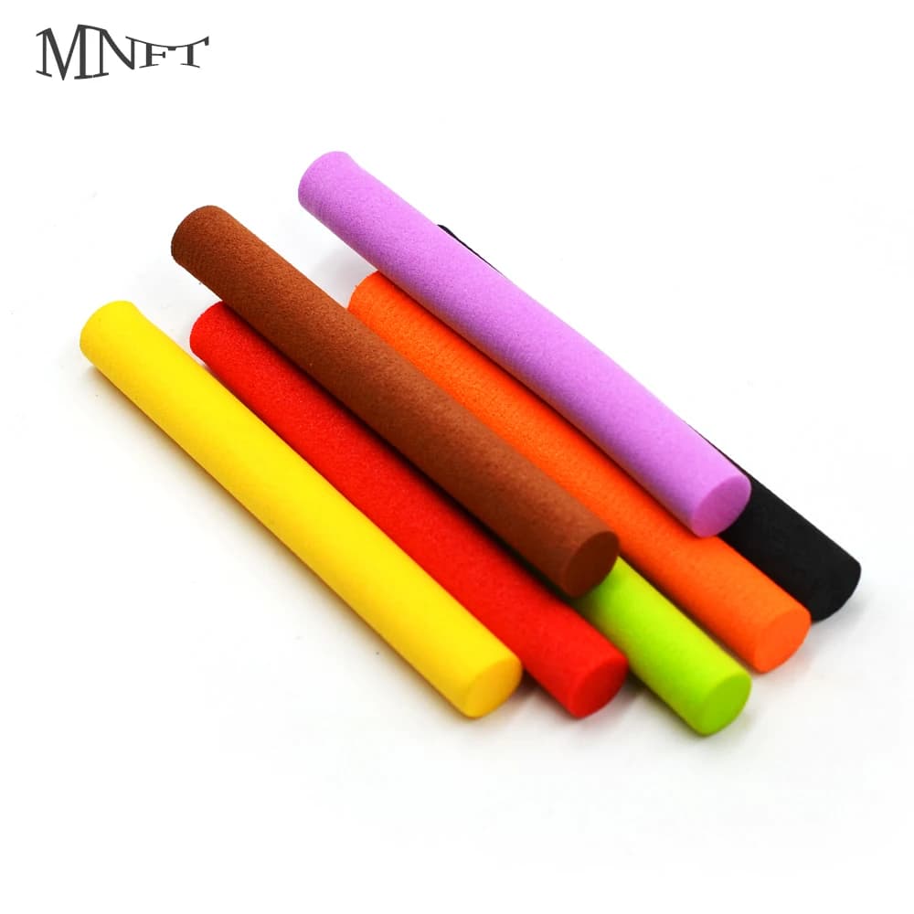 10 bâtonnets mousse EVA MNFT pour montages carp fishing - Flotteurs cylindres 6mm et 8mm