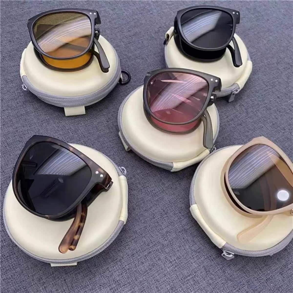 Lunettes de soleil pliantes ultra légères pour pêche nomade - Hommes et femmes