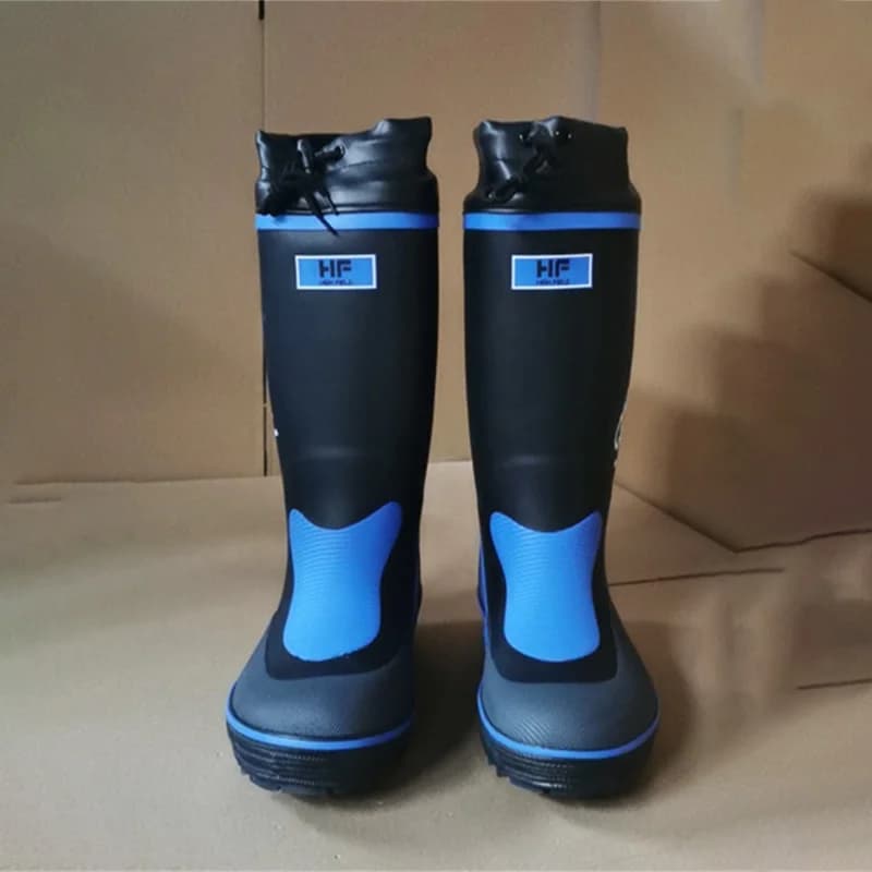 Bottes de pêche chasse étanches semelle caoutchouc haute antidérapante wading chaussures eau