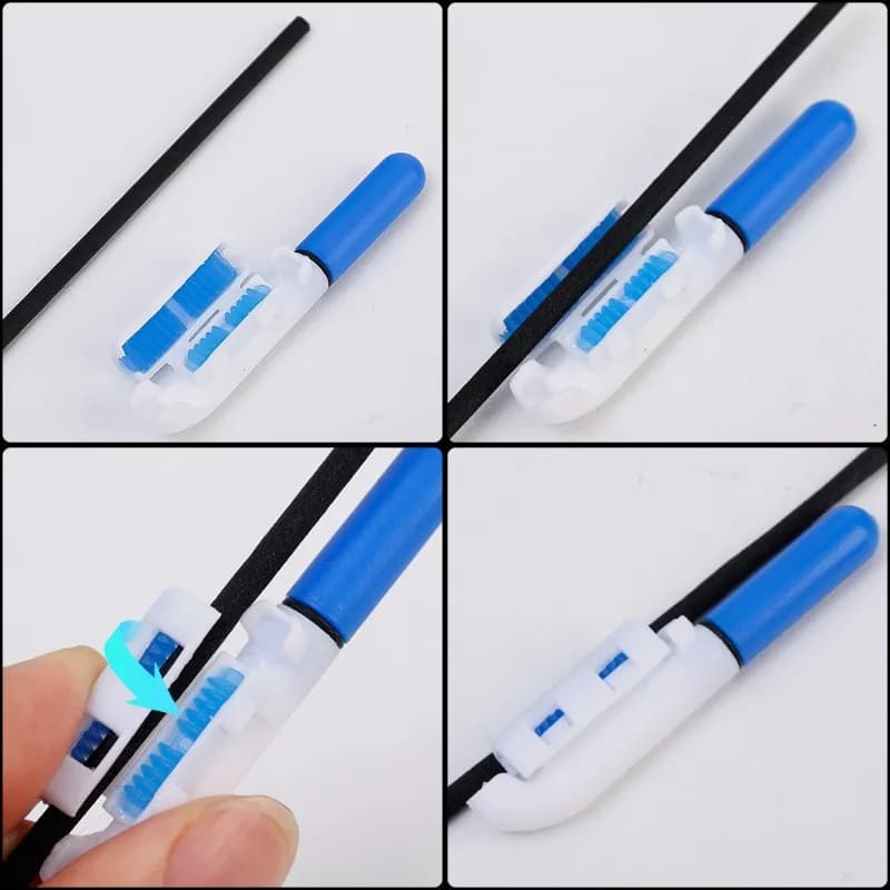 Lampe LED amovible pour canne à pêche lumineuse, flotteur étanche pour pêche de nuit avec pile CR425