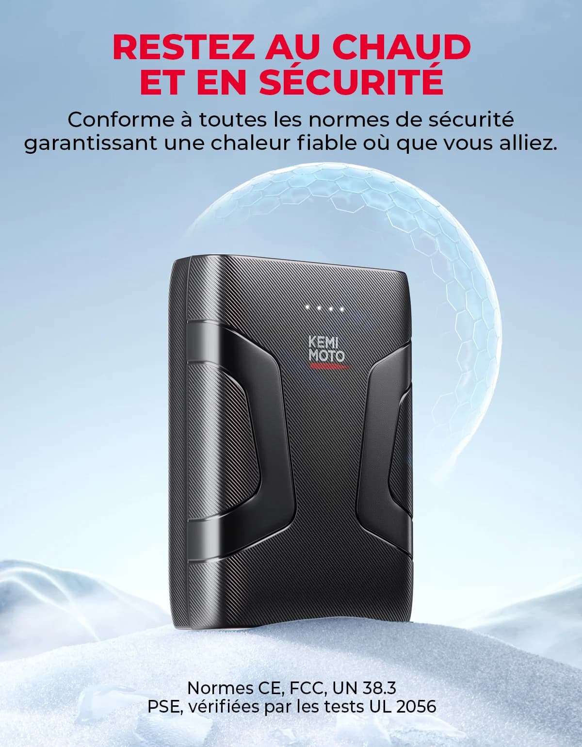 Veste chauffante homme femme hiver 10000mAh pour randonnée et camping - Set thermique sports extérieurs