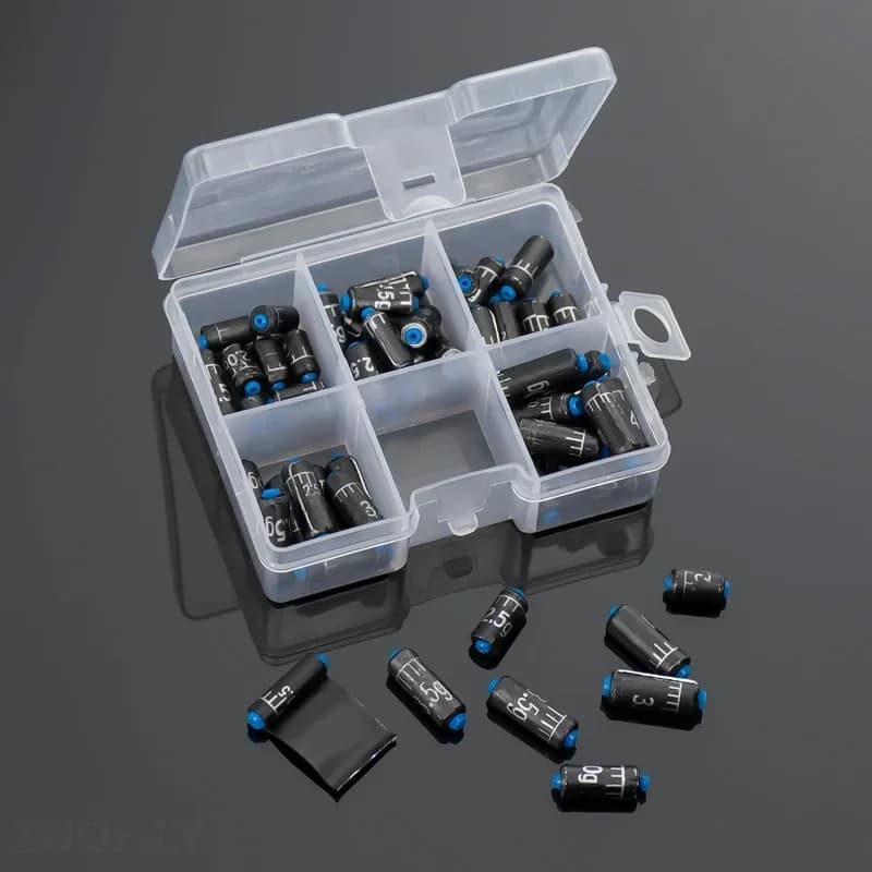 Set de plombs de pêche 50/100 pièces avec balance - Accessoires pêche plomb cuir pendentif