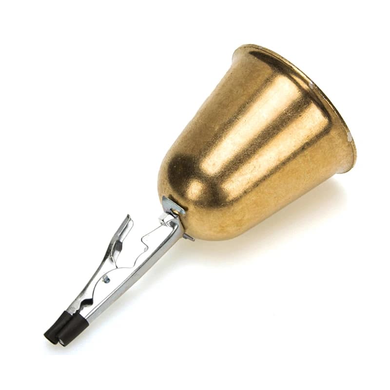 Alarme de pêche Sea Fishing avec cloches en laiton et pince Eagle - Détecteur de touches pour pêche en mer