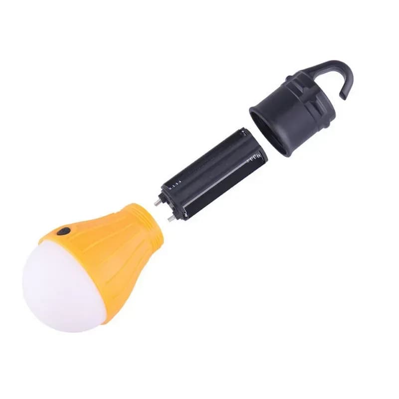 Lampe camping LED 3 lumières portable accrochage tente pêche éclairage doux extérieur équipement pratique