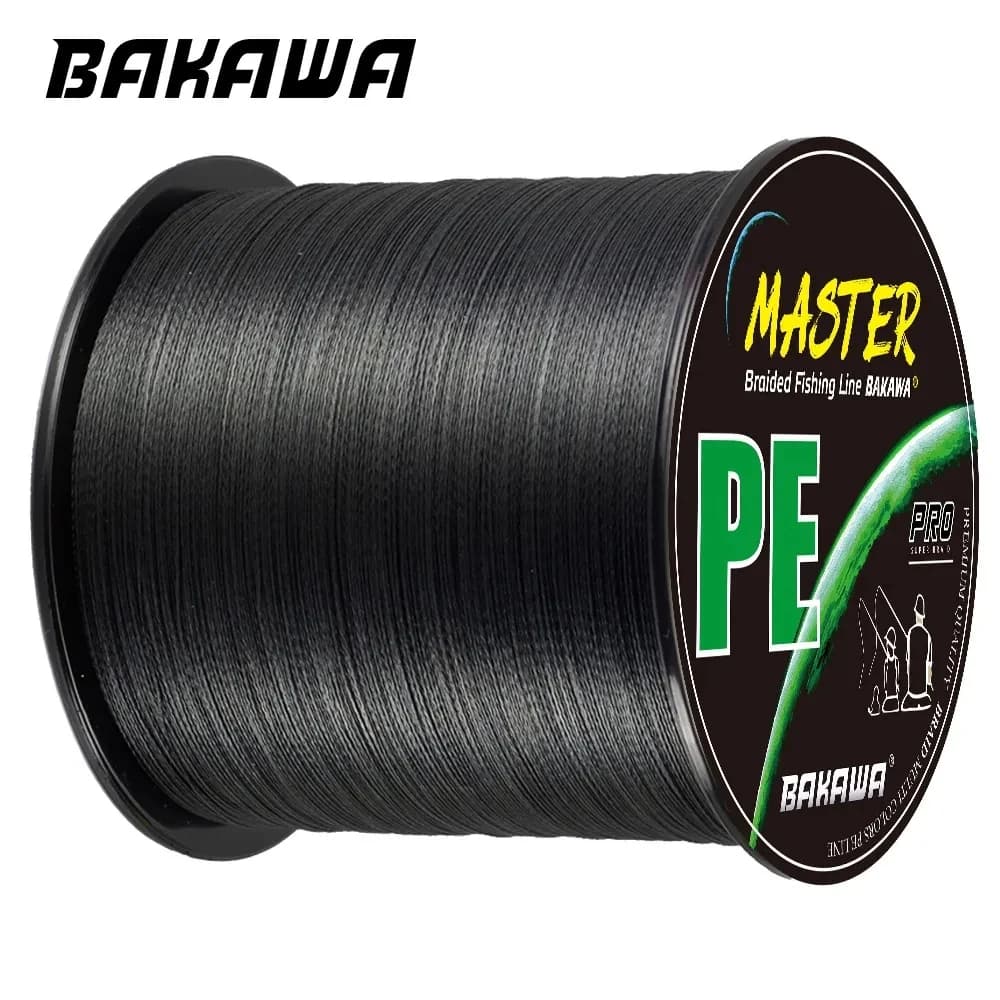 Ligne PE braid BAKAWA 4 brins 300-1000m multifilament durable mer eau salée carpe - Robustesse