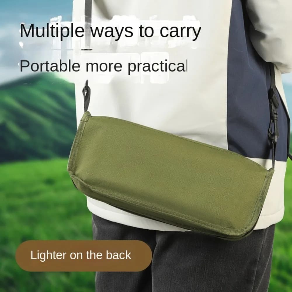 Tabouret pliant pêche robuste en forme de sac à dos portable et résistant